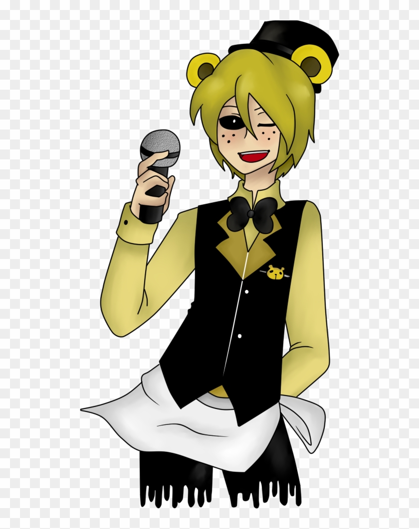 Golden Freddy X Mangle As A Human #623924