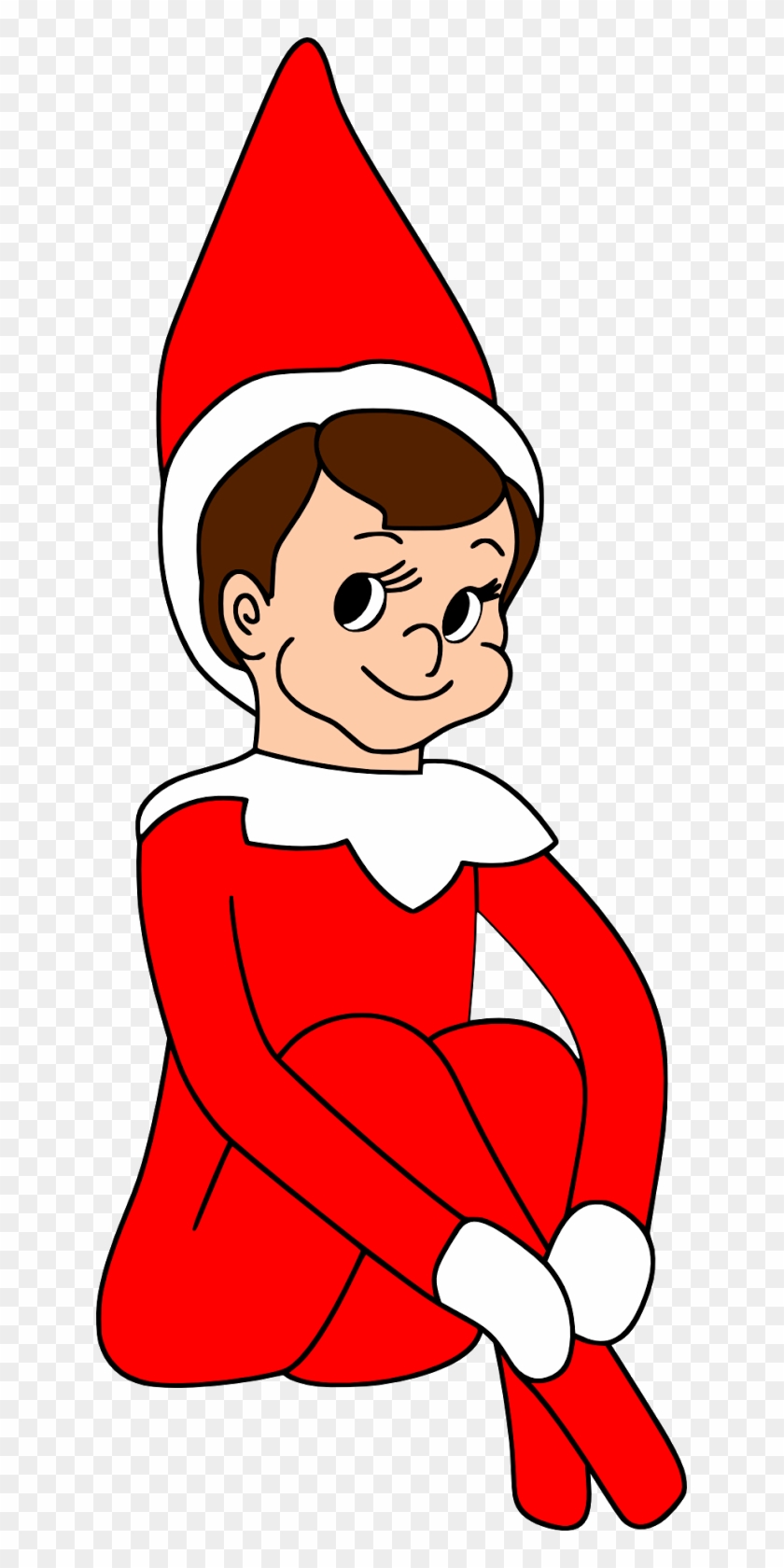 Elf On The Shelf Svg - Elf On The Shelf Cartoon #623939