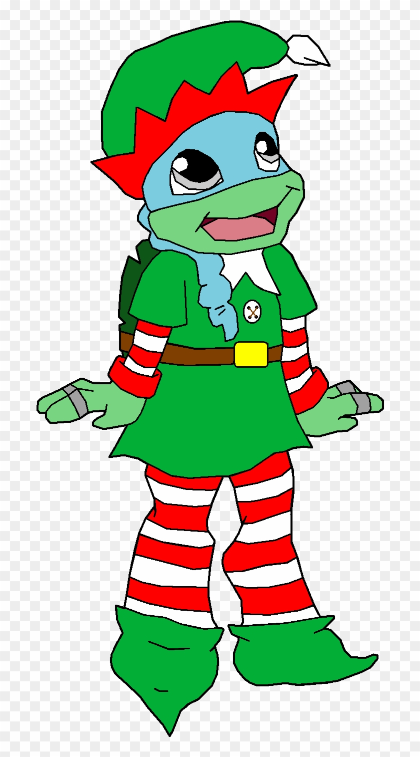 Venus The Christmas Elf Turtle By Ccb-18 - Cartoon #623962