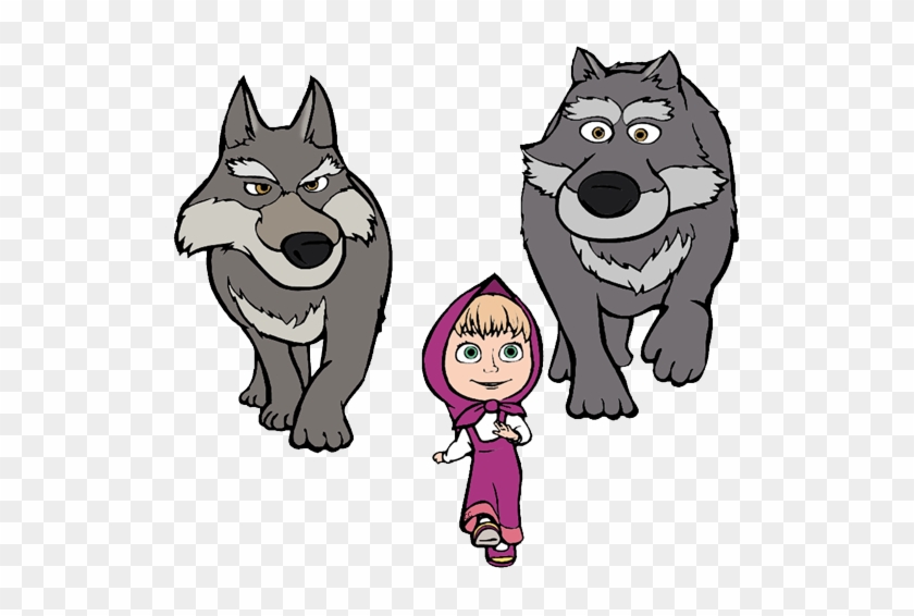 Masha And The Bear Wolf #623979