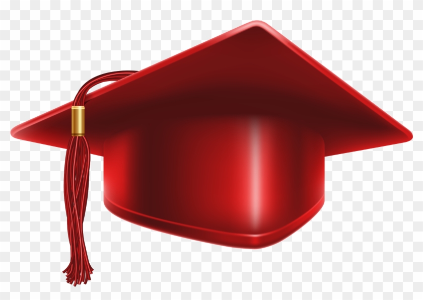 Graduation Cap Red Png Hd Image - Red Graduation Cap Png #624068