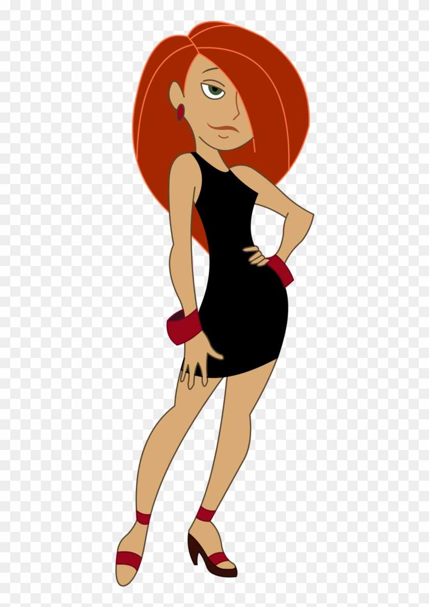 One Two Three Four - Kim Possible Black Dress #624084