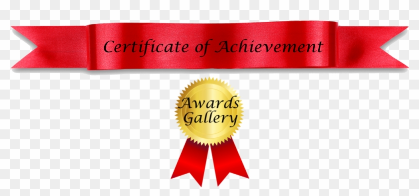 Certificate Ribbon Png Best Design Sertificate - Advertising #624098