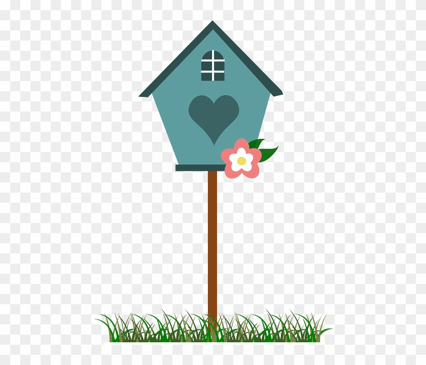 Bird House Clipart - Bird House Clip Art #624124