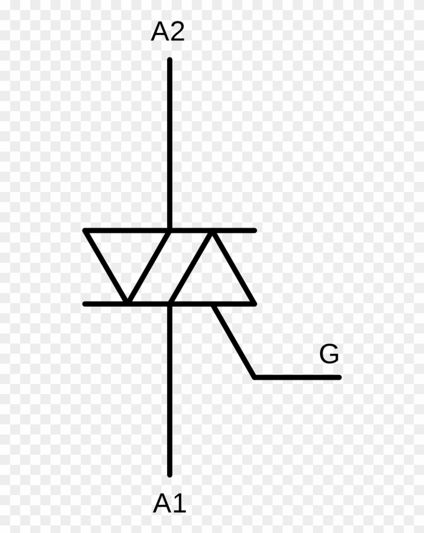 Component Battery Circuit Symbol Clipart Connector - Solid State Relay Symbol #624298