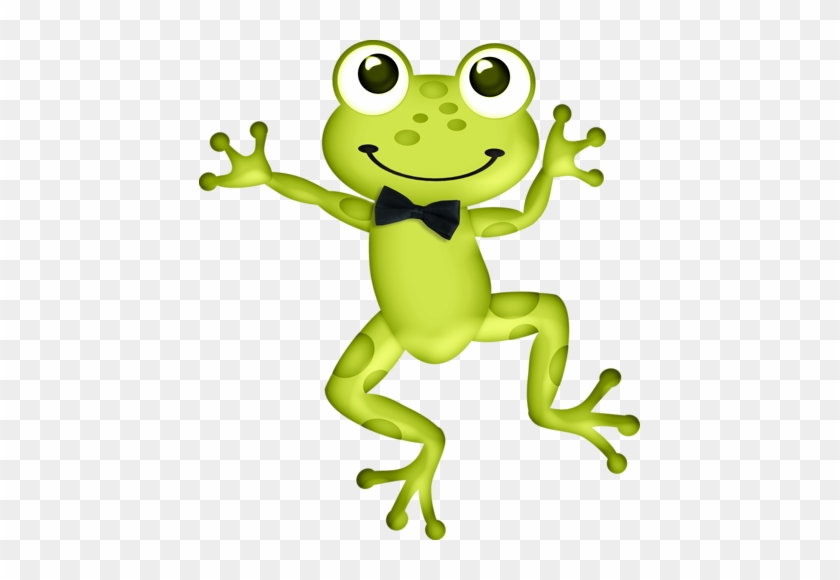 Frog With Bow Tie - Cute Frog Art #624341