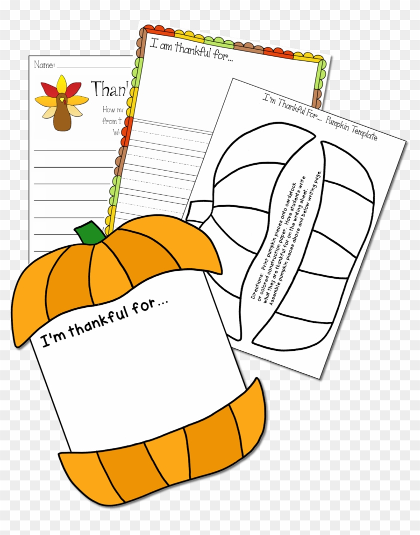 This Thanksgiving Freebie Includes A Pumpkin Template - Illustration #624344