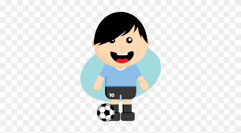 Cartoon Soccer Player, Soccer, Team, National Png And - Vector Graphics #624371