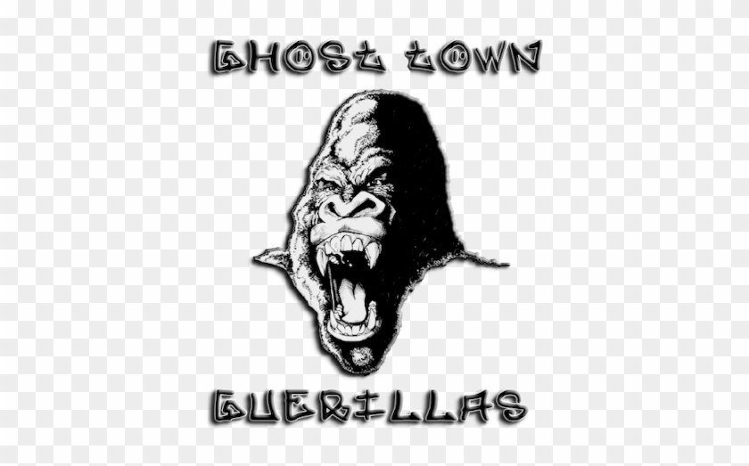 Ghost Town Guerillas - Gorilla Drawing #624419