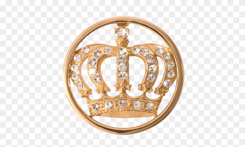 Nikki Lissoni C1038gs Royal Crown Small Coin - Nikki Lissoni Royal Crown Gold Plated Small Coin #624433