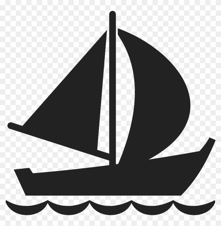 Sailboat In Waves Stamp - Smit Giethoorn #624468