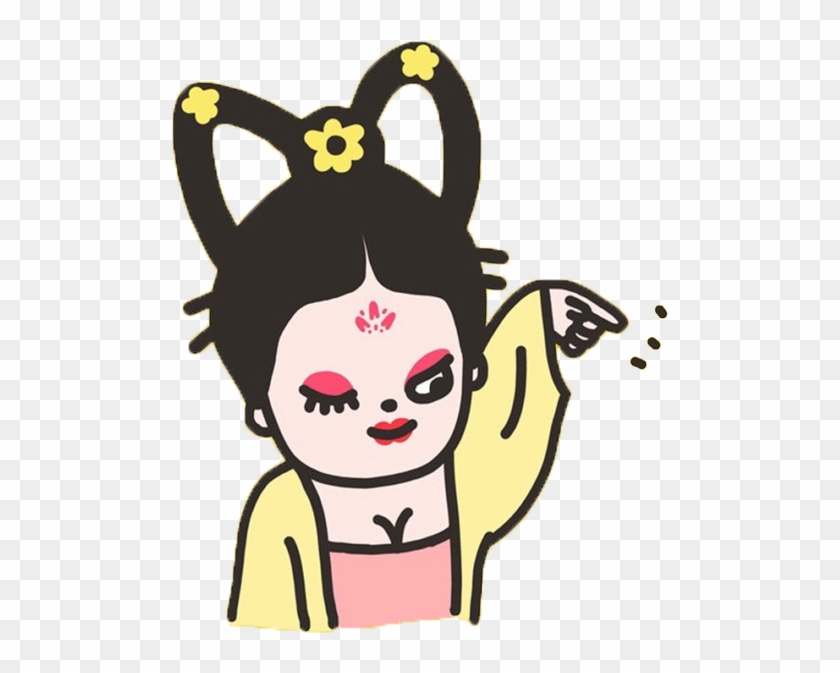 Cartoon Avatar Moe Q-version Sticker - Cartoon Avatar Moe Q-version Sticker #624618