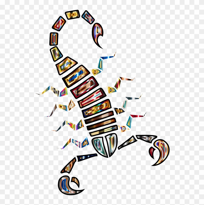 Scorpion Color Arachnid Clip Art - Scorpion Color Arachnid Clip Art #624860
