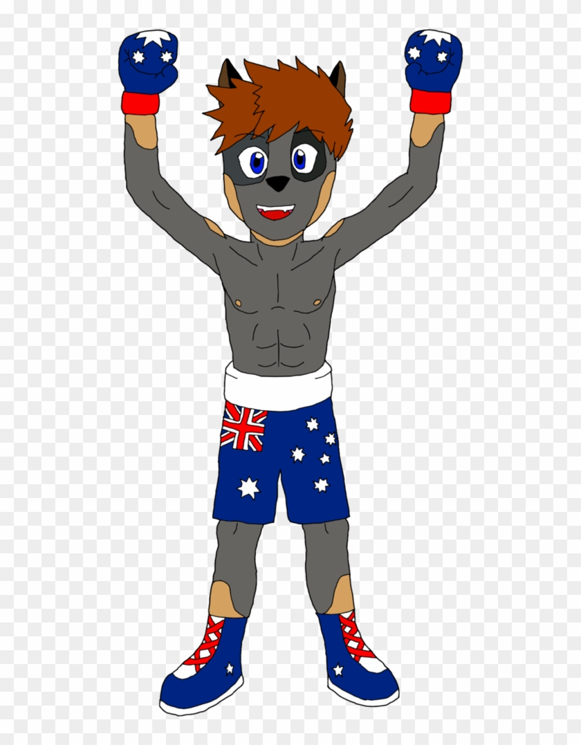 Carter, The Australian Boxing Dog By Scoobky - Cartoon #624856