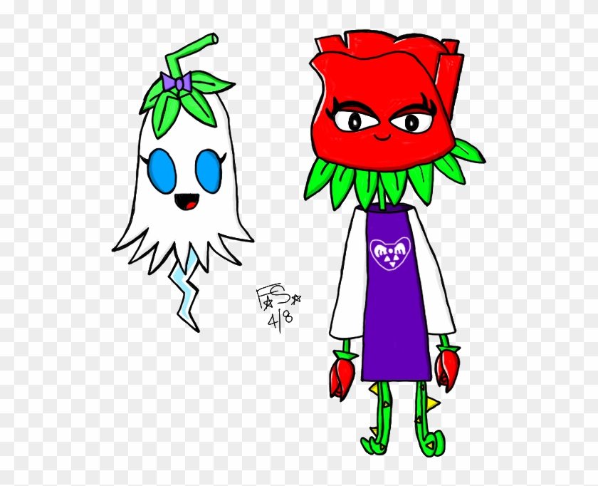 Ghost Pepper And Rose By Flainstorm - Ghost Pepper Pvz Pixel Art #624968
