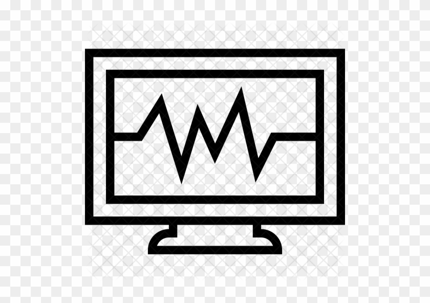 Ecg Machine Icon - Ekg Machine Clipart #624984