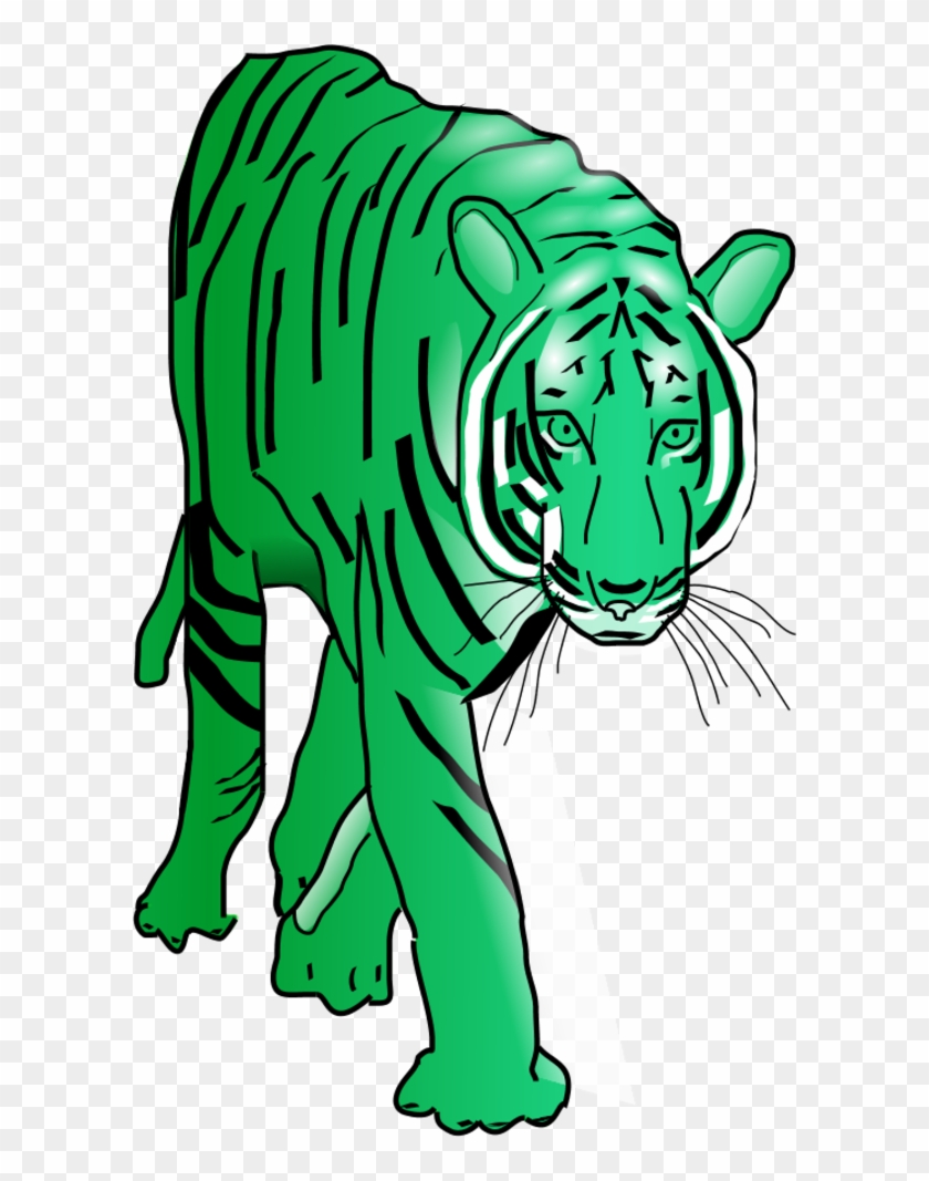 Vector Clip Art - Tiger Clip Art #625025