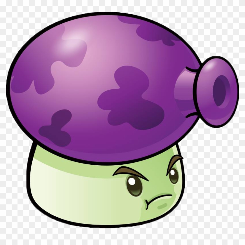 Plantas Vs Zombies - Pvz 2 Fume Shroom - Free Transparent PNG Clipart  Images Download