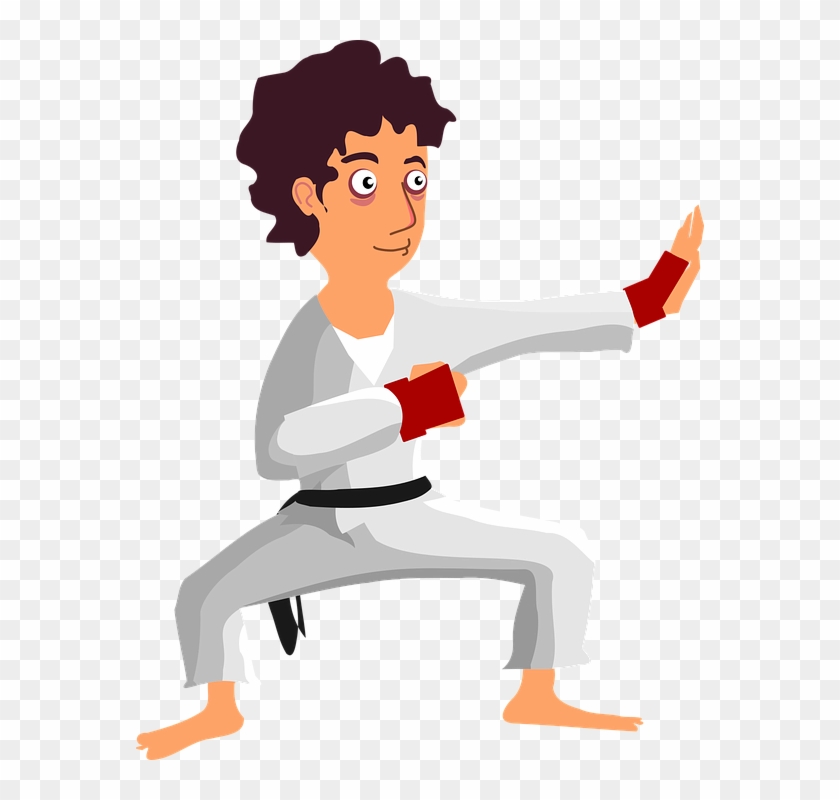 Martial Arts Clipart Famous Person - Tegneseriefigur Png #625298