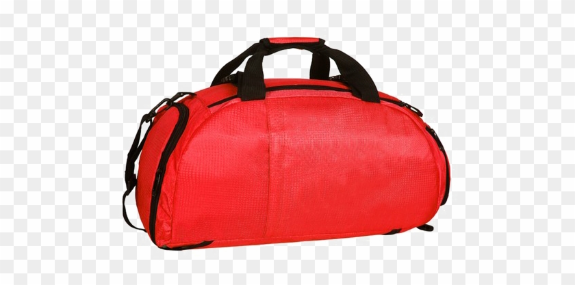 Duffle Bag Transparent Image - Red Sport Bag Png #625366