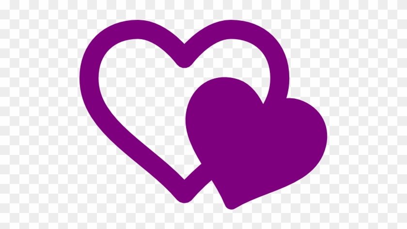 Two Hearts Icon Png #625404