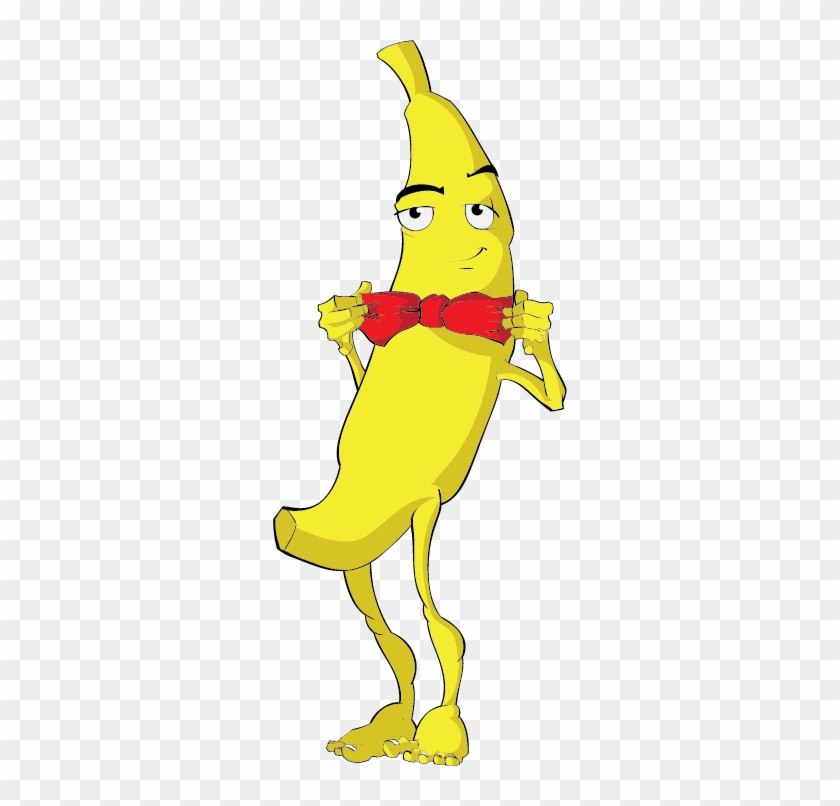 Banana Bowtie By Guyinrubbersuit - Banana #625475