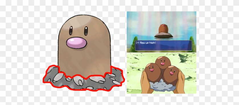 I'm Imagining It As A Mollusc-like Food, Like A Snail - Underside Of Diglett #625540