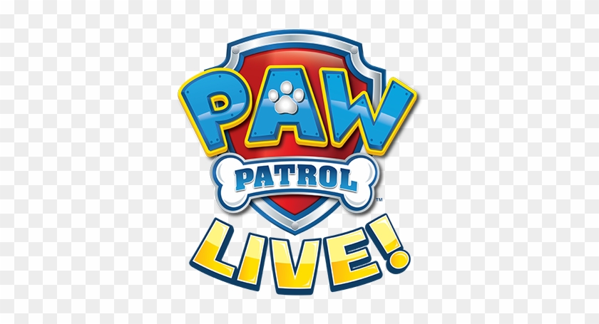 Paw Patrol Live - Paw Patrol Live Logo #625659