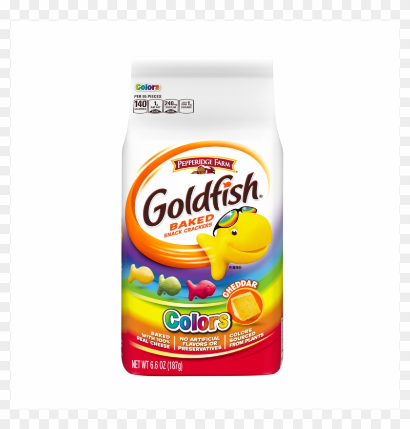 Pepperidge Farm Cheddar Colors Goldfish - Rainbow Goldfish #625718