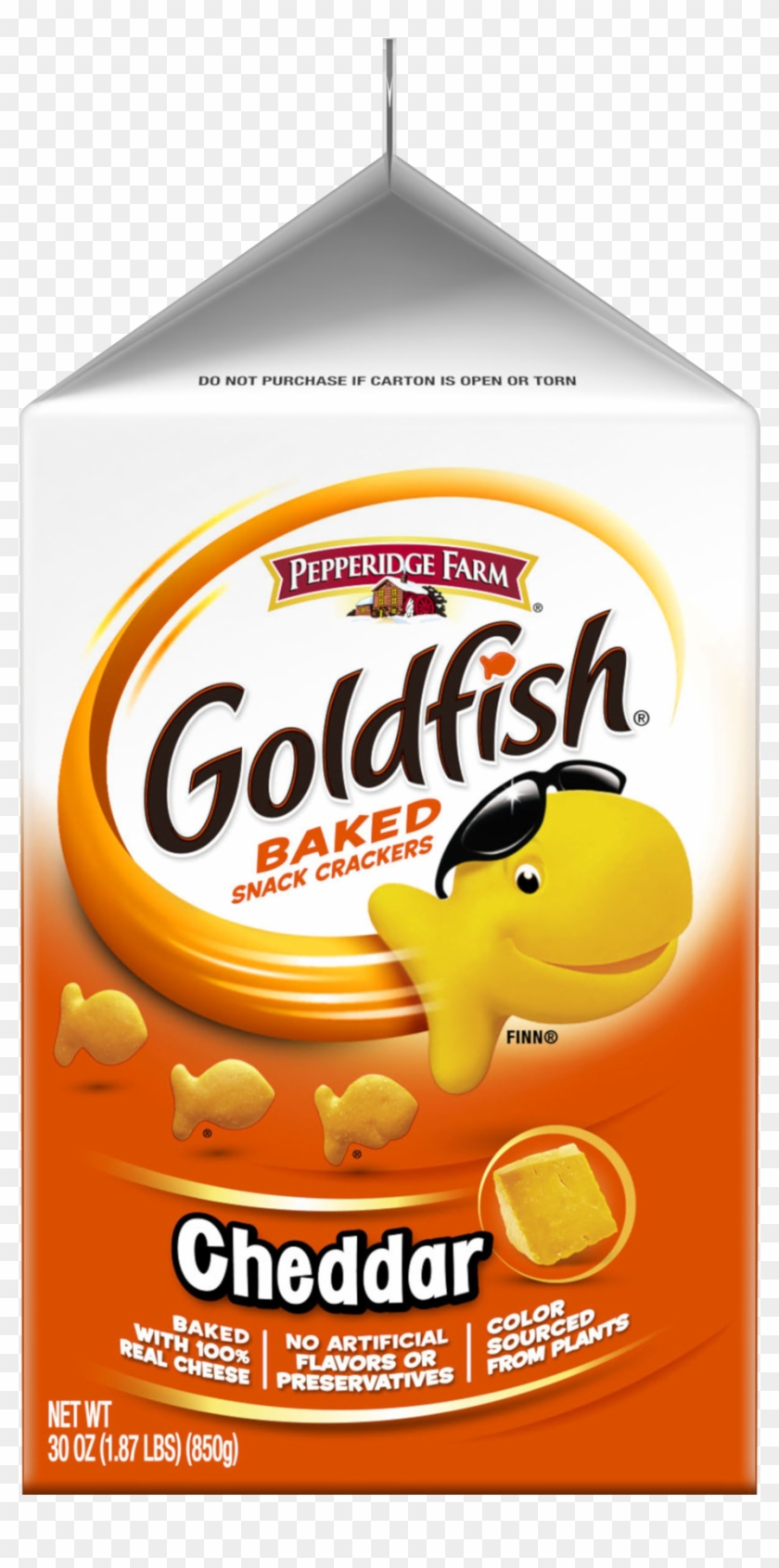 Pepperidge Farm Goldfish Baked Snack Crackers Cheddar - Goldfish Crackers #625734