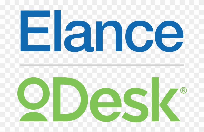Elance Odesk Logo Vertical Grey Png “ - Elance Logo #625879