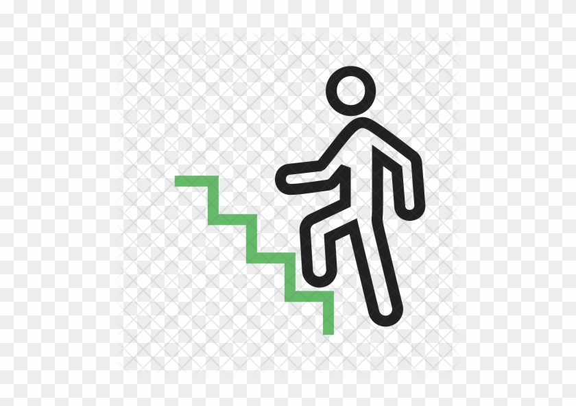 Climbing Stairs Icon - Escaleraicono #626013
