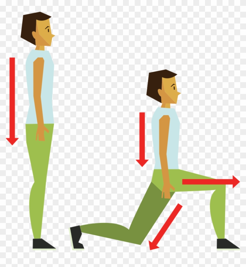 Read The Steps Below To Learn How To Do Walking Lunges - Lunge #626040