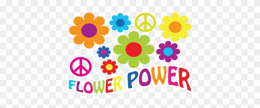 Pretty Hippie Clipart Free Flower Power More Than Ever - Flower Power Logo Png #626058