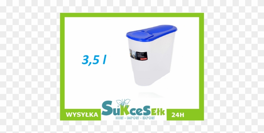 Pojemnik Na Żywność Cornflakes 3,5l Przezroczysty Pokrywa - Box #626070