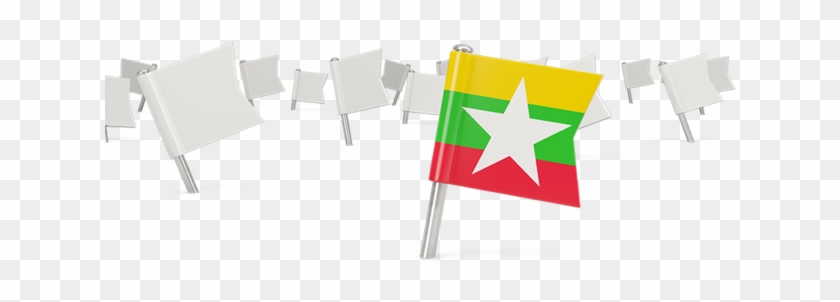 Illustration Of Flag Of Myanmar - Table #626164