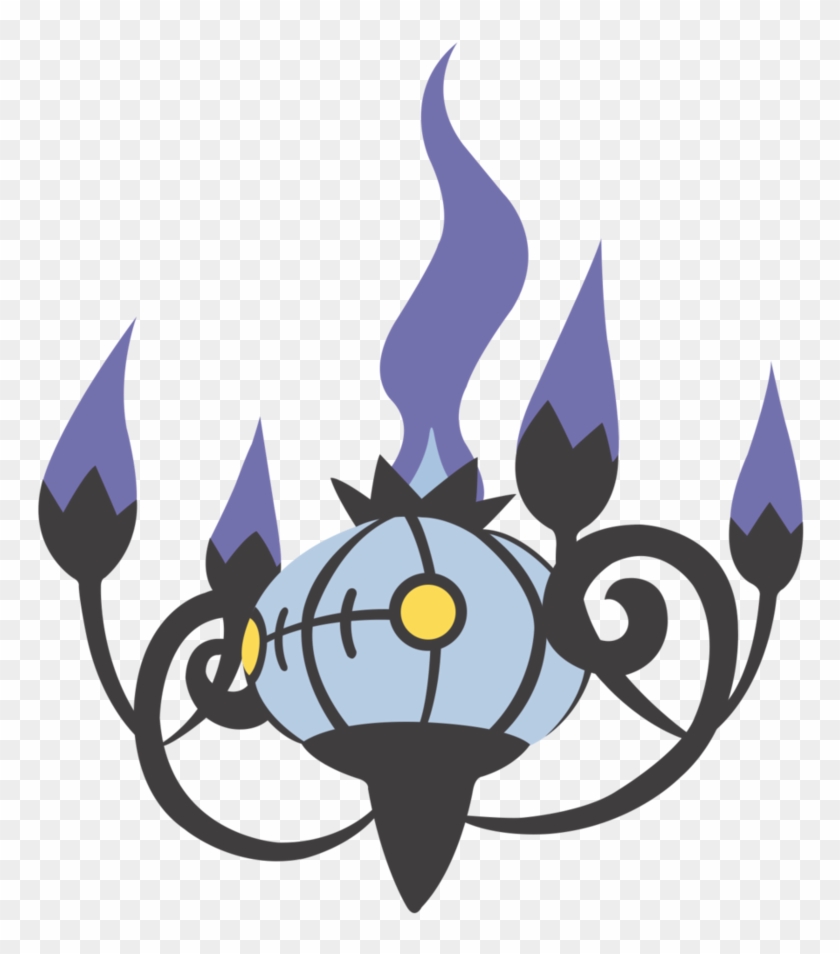 Chandelure By Squiggle-e - Chandelure Pokemon #626185