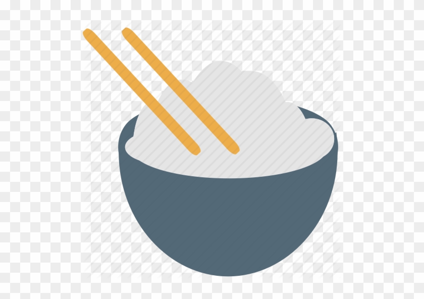 Food, Rice Icon - Bowl Rice Icon Png #626304