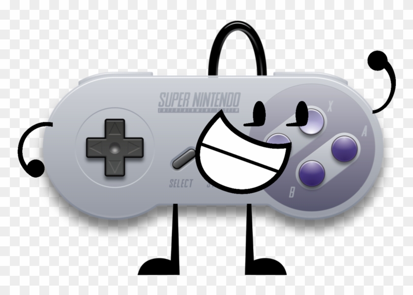 Snes Controller Is Happy Vector By Joshuastuart - Nintendo Game Consles #626311