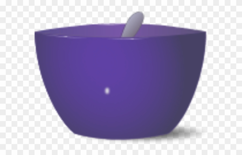 Bowl Clipart Purple - Bowl Clipart #626315