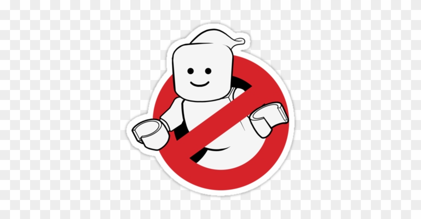 Sticker,375x360 - Ghostbusters Logo #626316