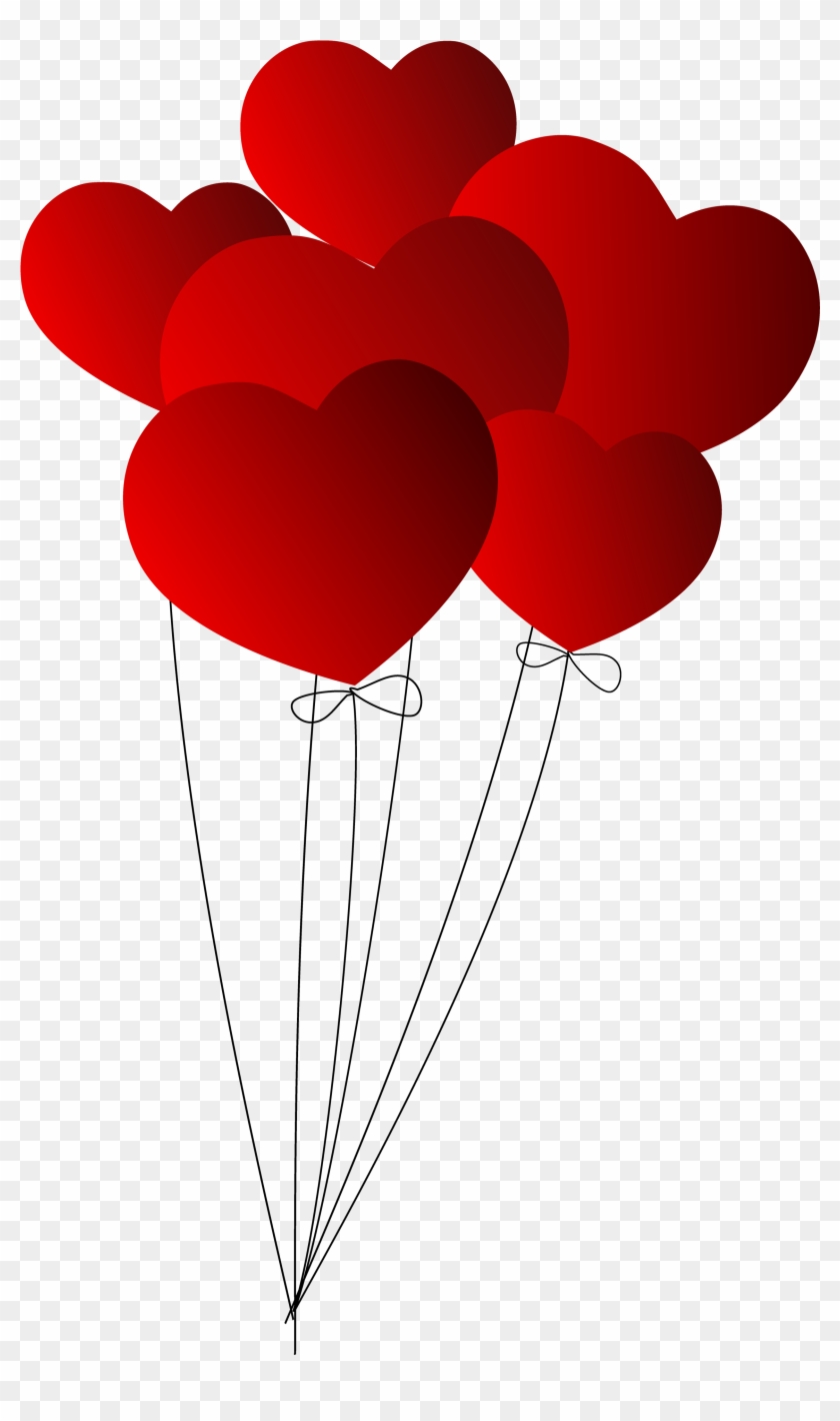 Heart Balloon Png Image - Balloon Heart Shape Png #626377
