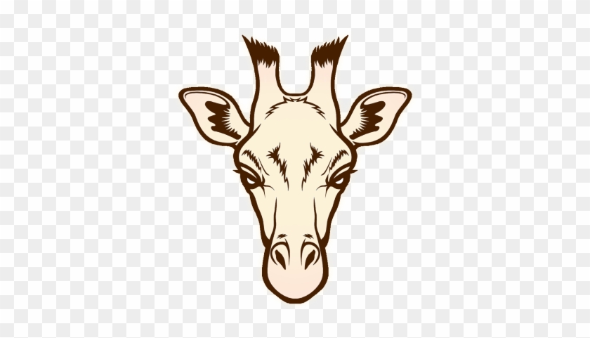 The Tough Giraffes - Giraffe Head Vector #626369