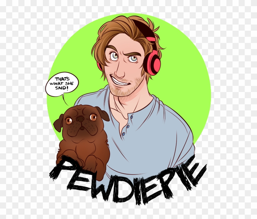 “ Oops Drew Pewds Again, And Edgar This Time ” Senpai - Cartoon #626426