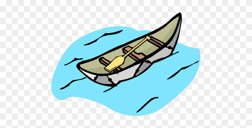 Boat Canoeing Oar Clip Art - Boat Canoeing Oar Clip Art #626479