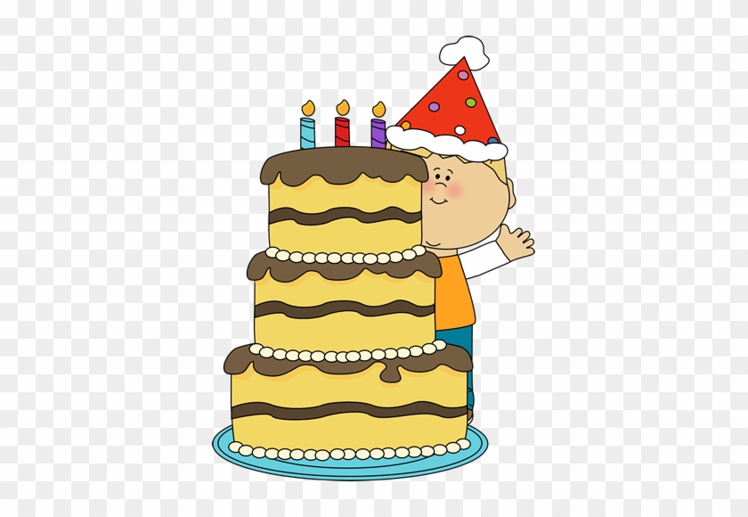 Boy With Birthday Cake - Birthday Cake Clip Art Boy #626498