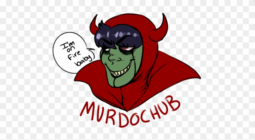 Early Halloween Murdoc, Love The Devil Outfit Oops - Cartoon #626504