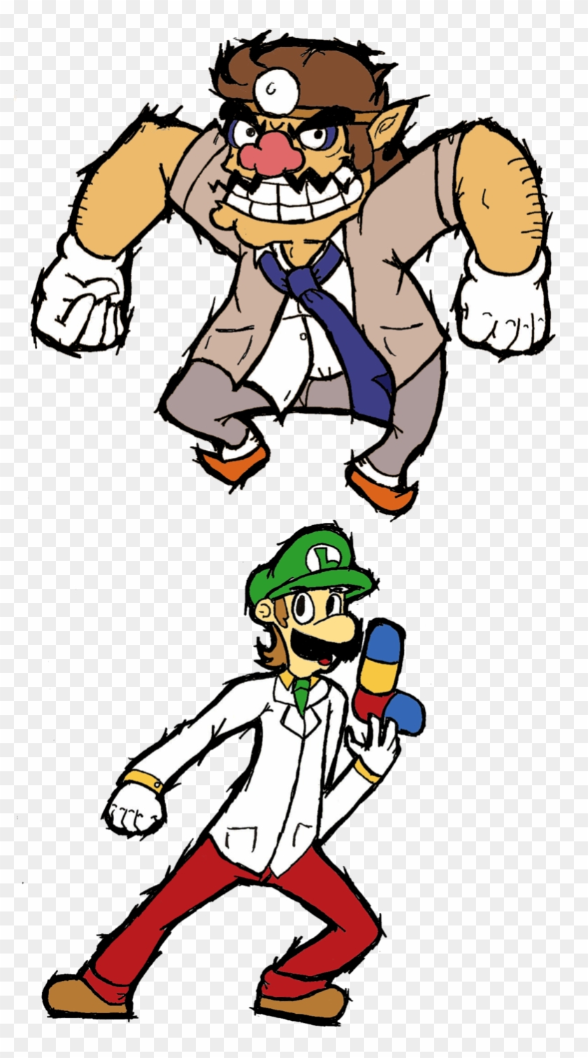 Doctor Wario And Doctor Luigi By That One Guy Again - Dr. Luigi #626533