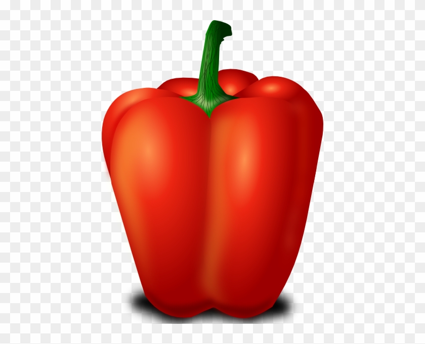 Chili Clipart Sweet Pepper - Red Bell Pepper Clip Art #626666
