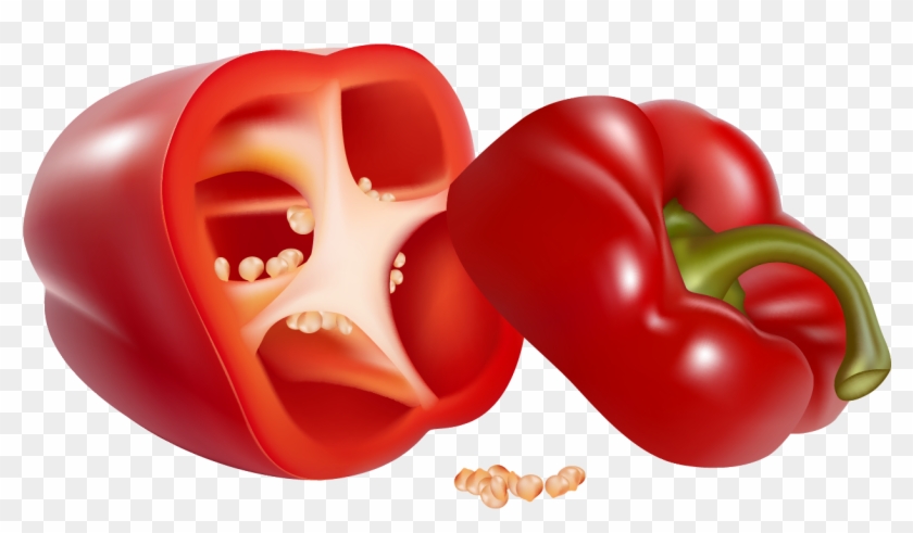 Bell Pepper Chili Pepper Vegetable Clip Art - Red Pepper Clipart #626700